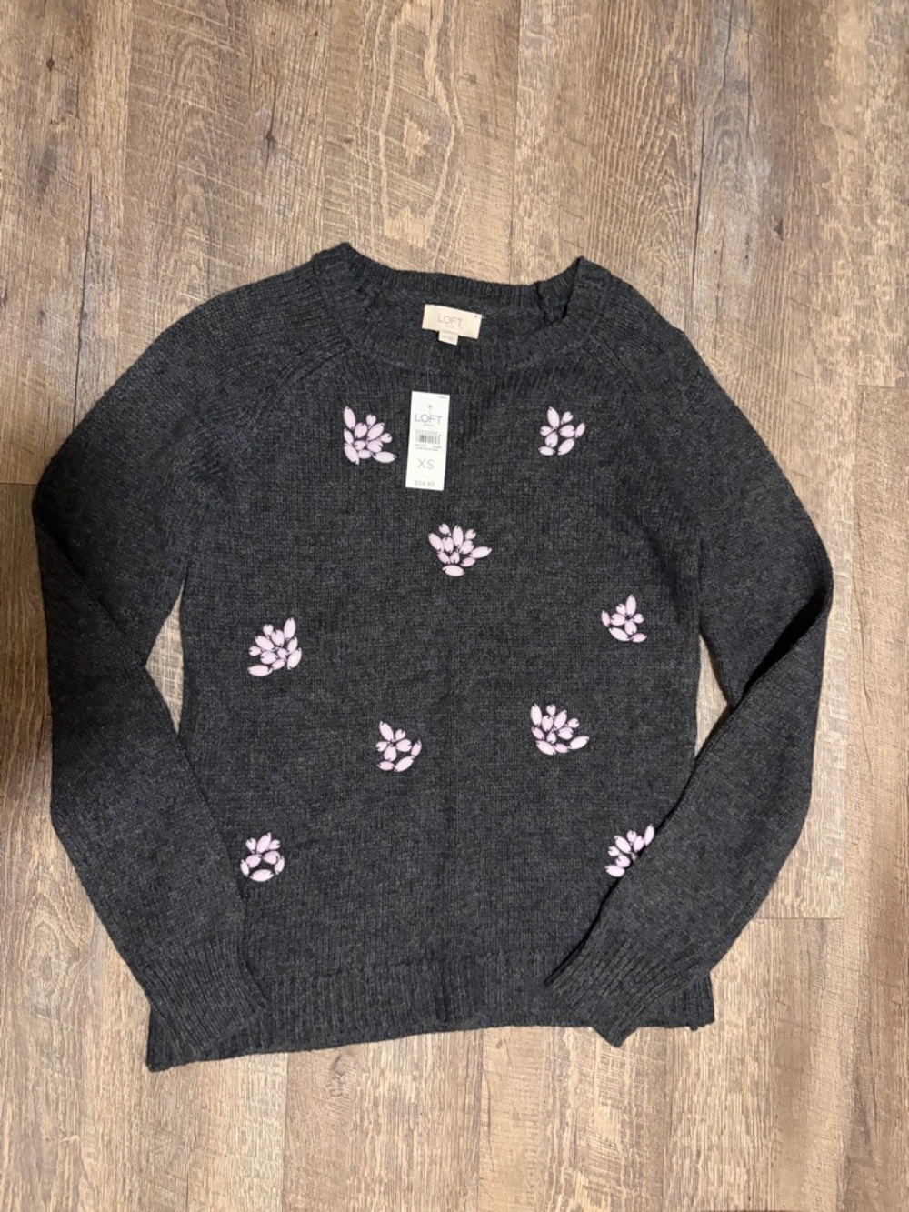 NWT Gray Loft Sweater